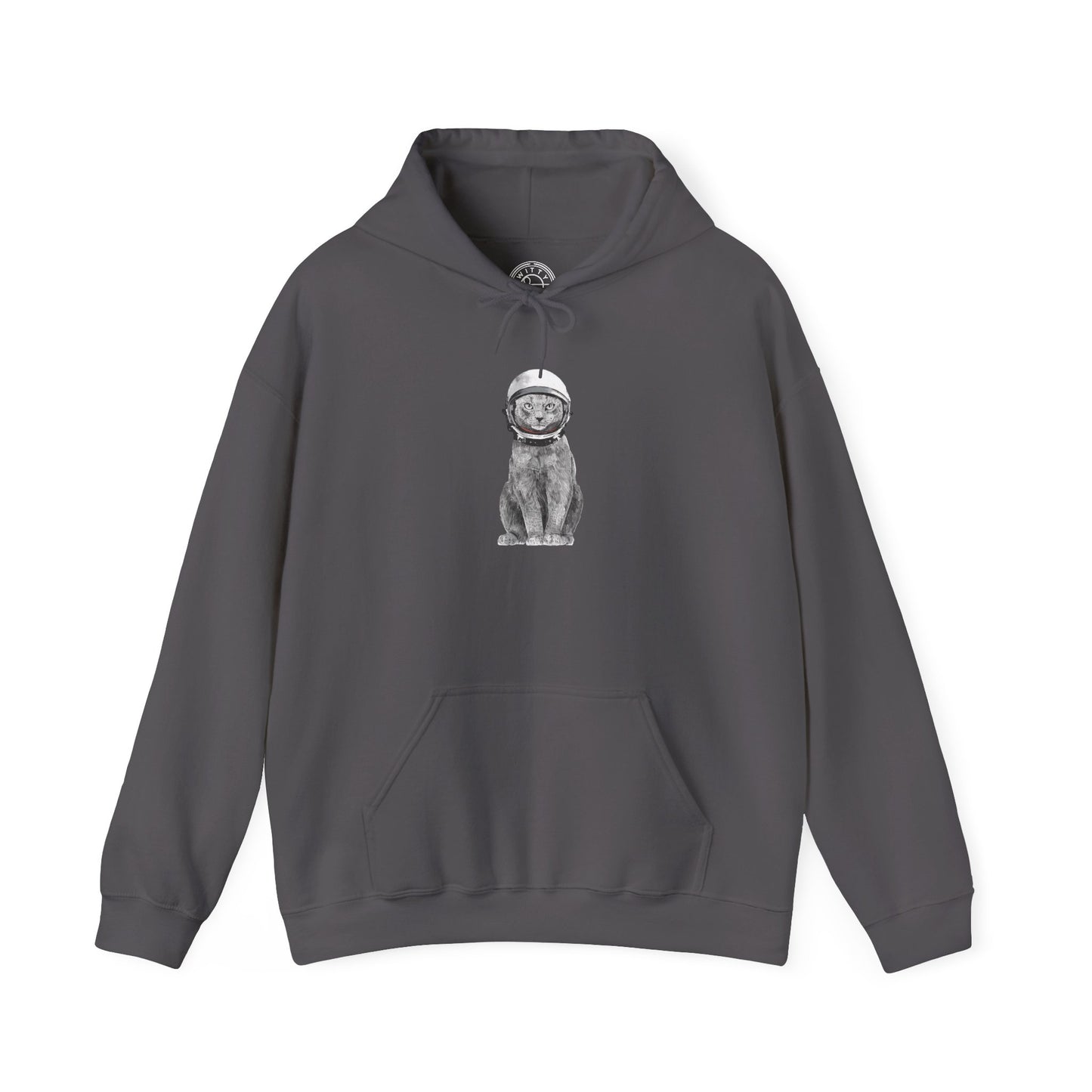 Cat with a Helmet -  Hoodie