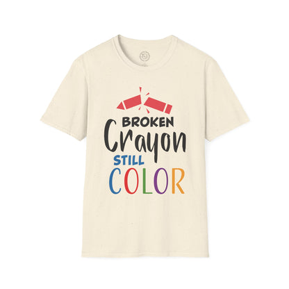Broken Crayon Still Color - T-Shirt