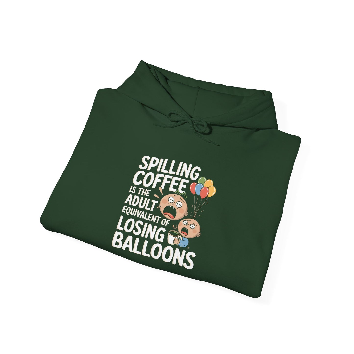 Spilling Coffee -  Hoodie