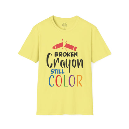 Broken Crayon Still Color - T-Shirt