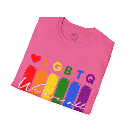 LGBTQ -Celebrate Human Equality - T-Shirt