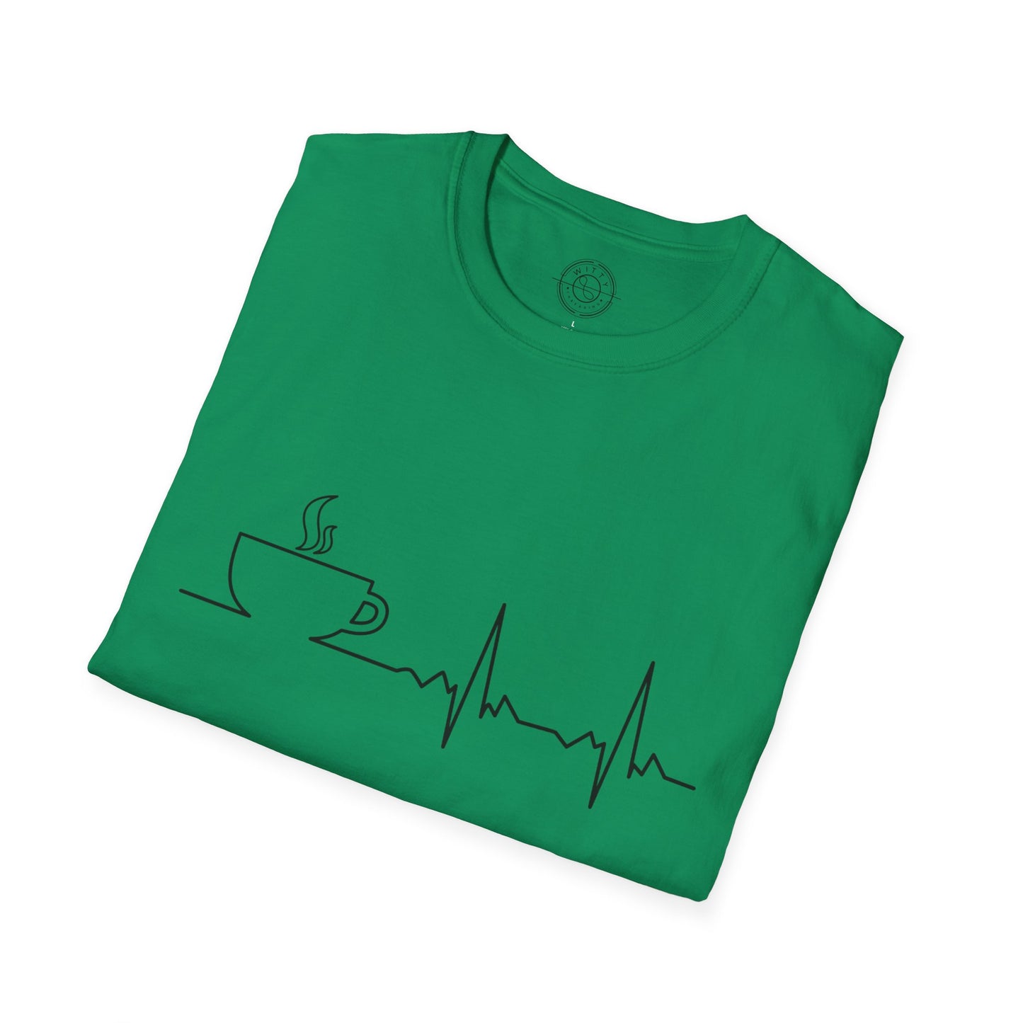 Coffee in a Heartbeat - T-Shirt