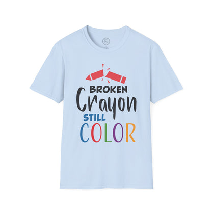 Broken Crayon Still Color - T-Shirt