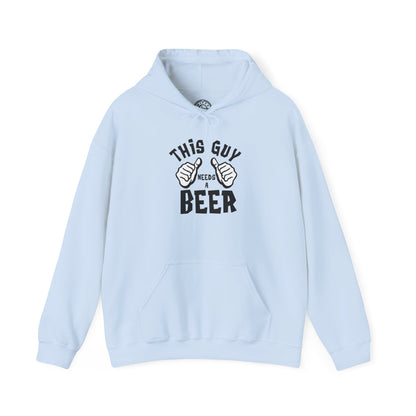 This guy needs a BEER - Hoodie