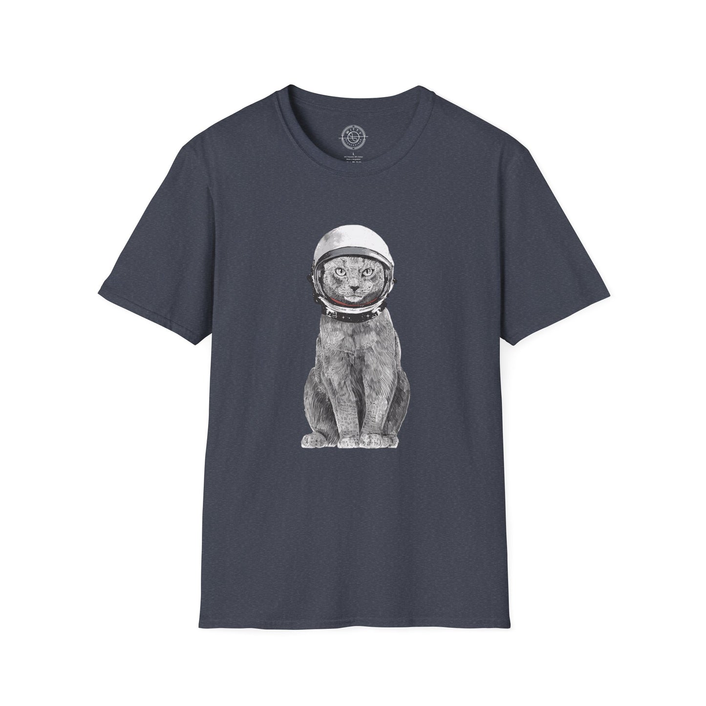 Cat with a Helmet - T-Shirt