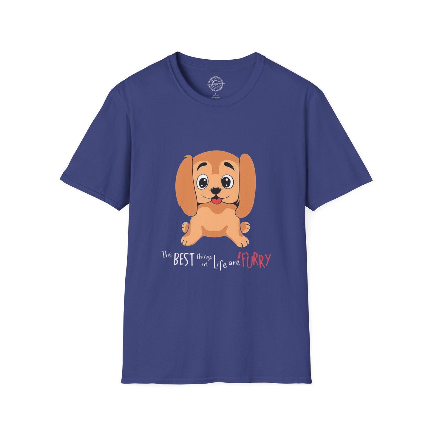 The best things in life are FURRY - T-Shirt