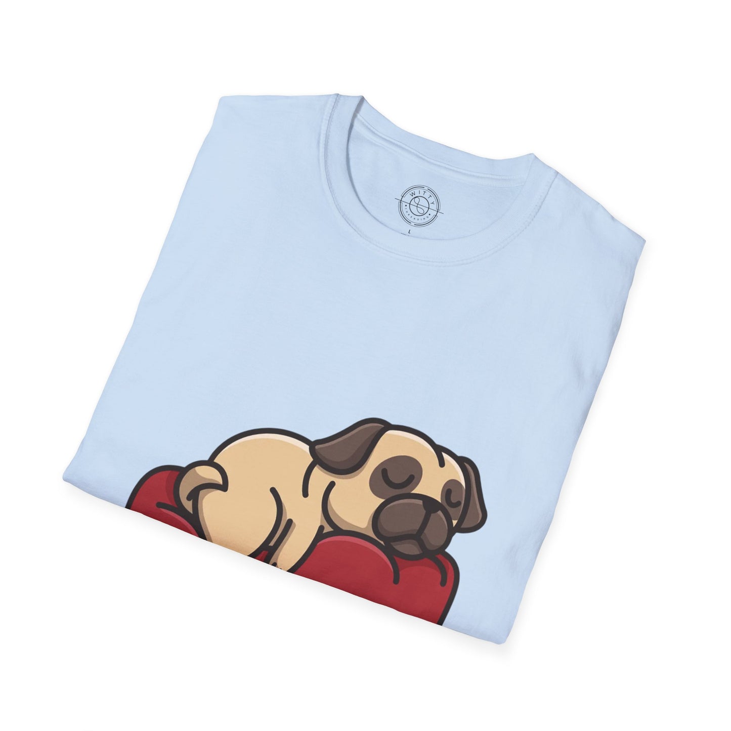 Sleeping Pug  - T-Shirt