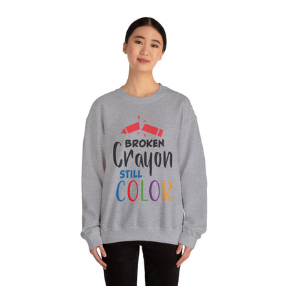 Broken Crayon Still Color - Sweatshirt