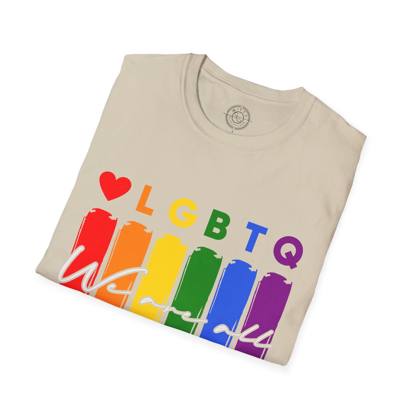 LGBTQ -Celebrate Human Equality - T-Shirt