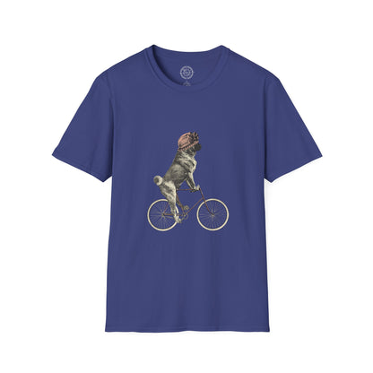 Dog on a Bicycle - T-Shirt