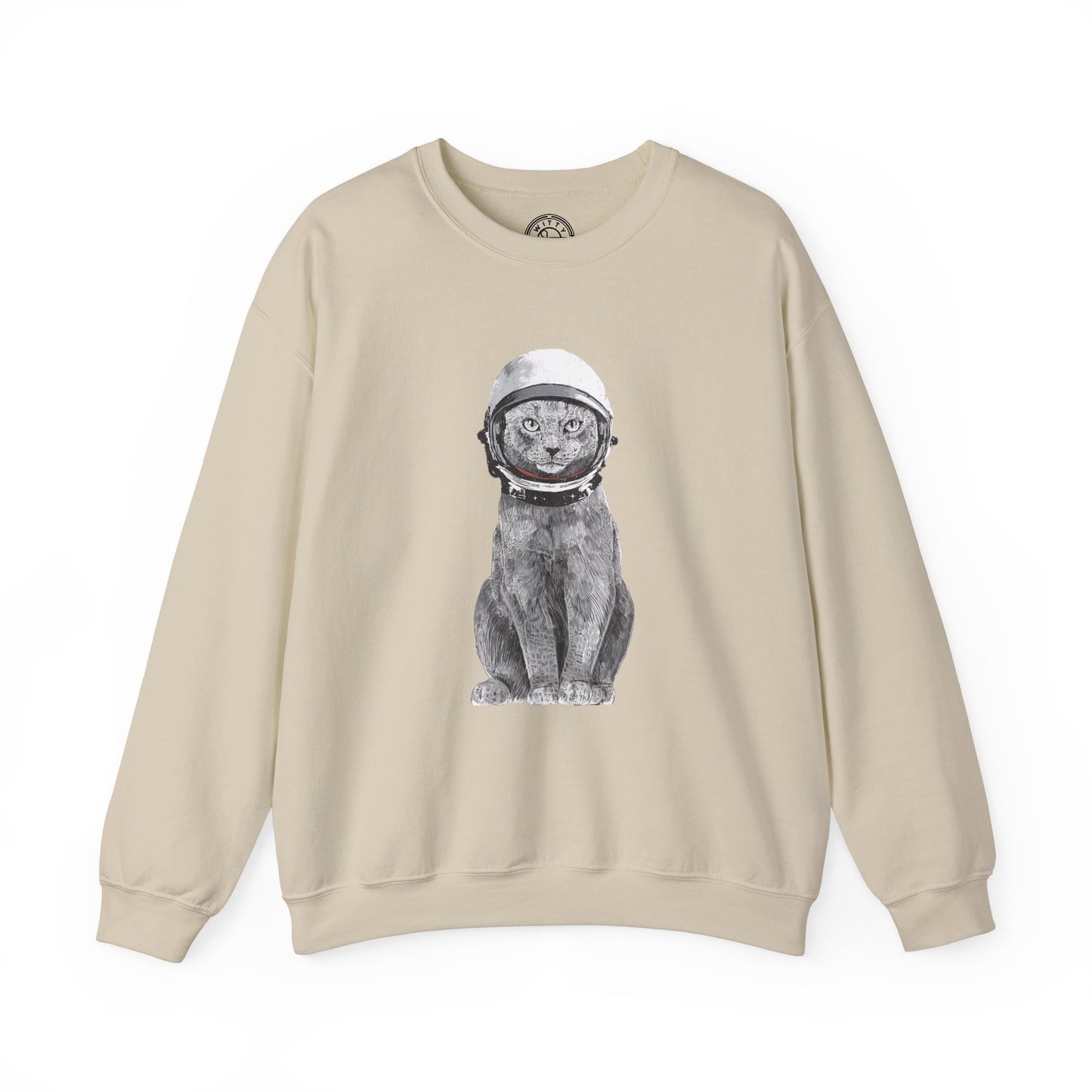Cat with a Helmet - Sweatshirt