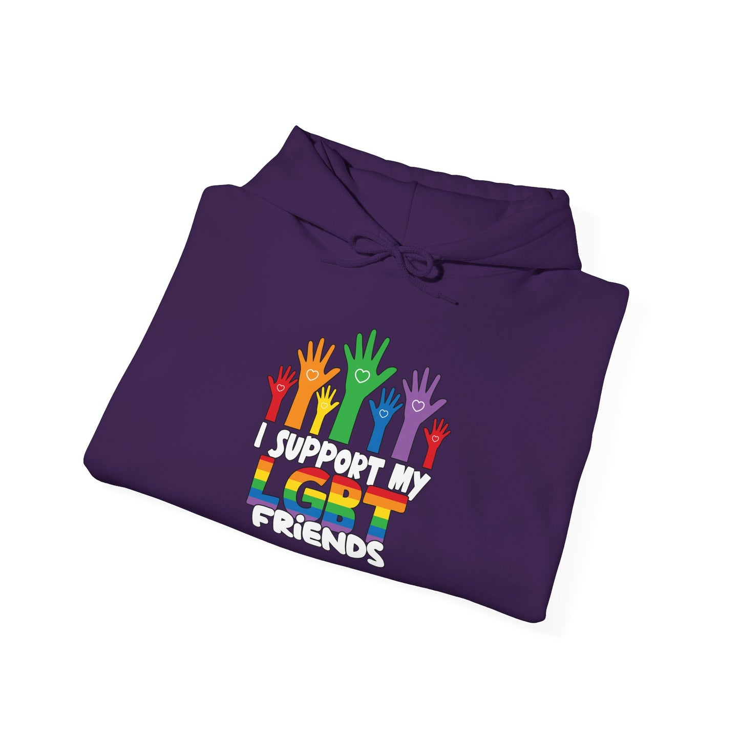 I support LGBT Friends - Hoodie