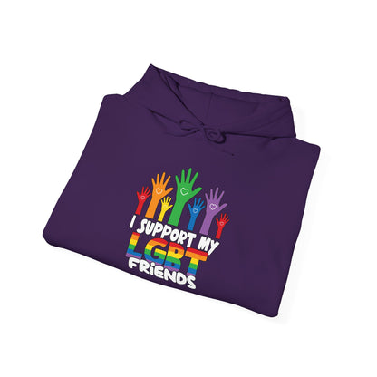 I support LGBT Friends - Hoodie