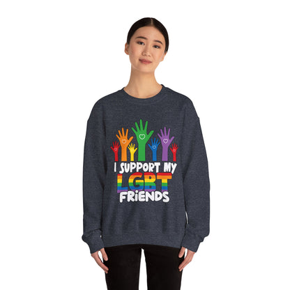 I support LGBT Friends - Sweatshirt