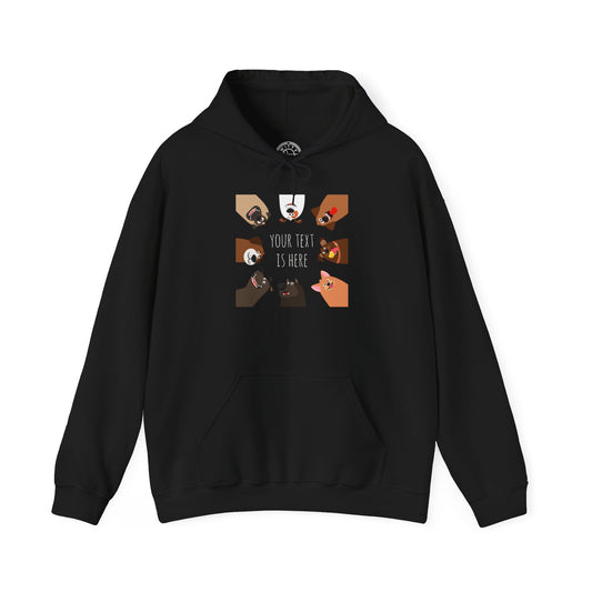 Your text is here -  Hoodie