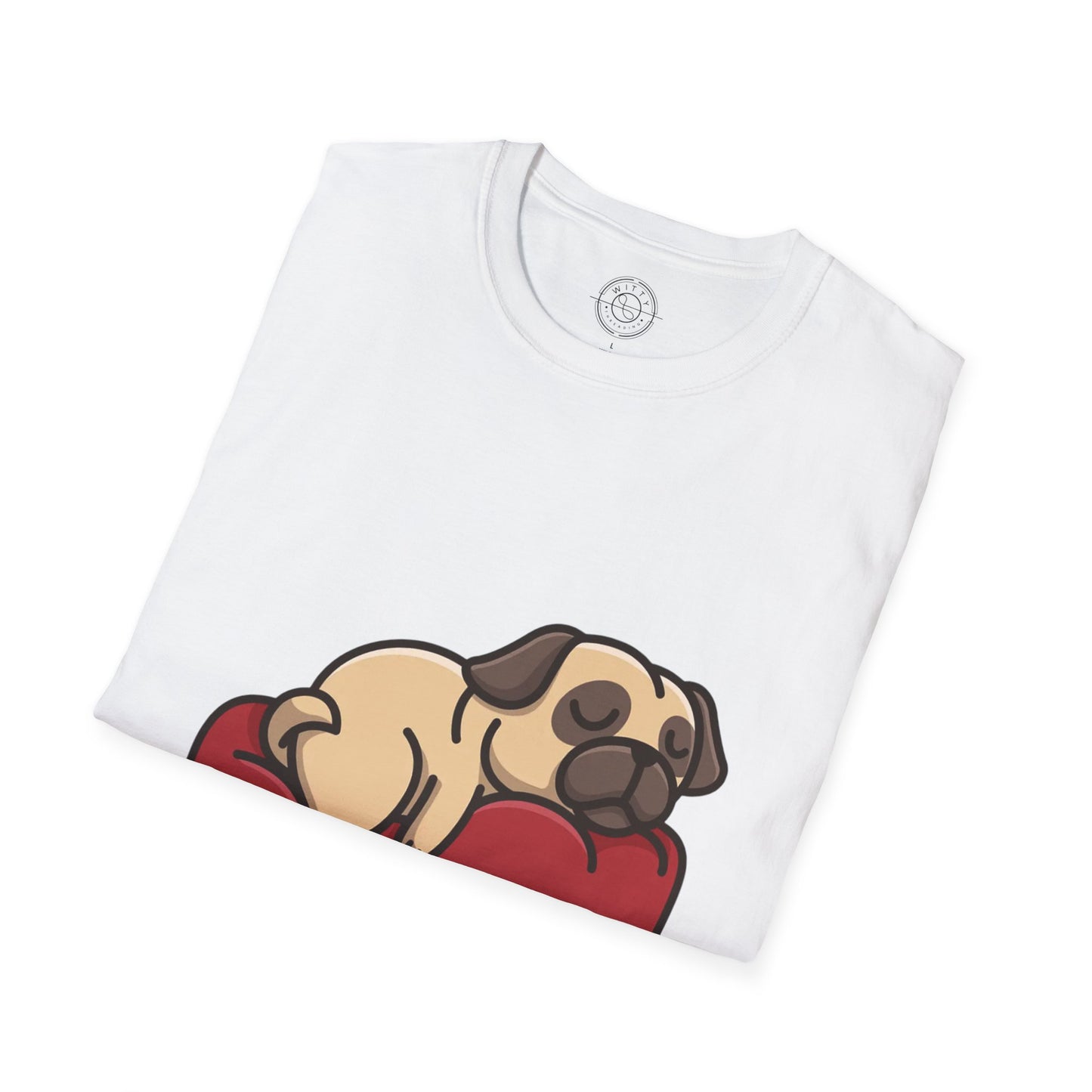 Sleeping Pug  - T-Shirt