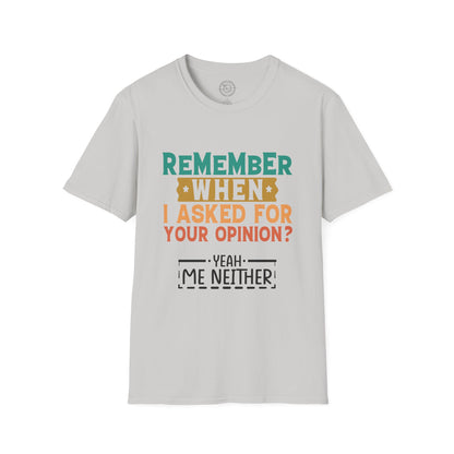 Remember? - T-Shirt