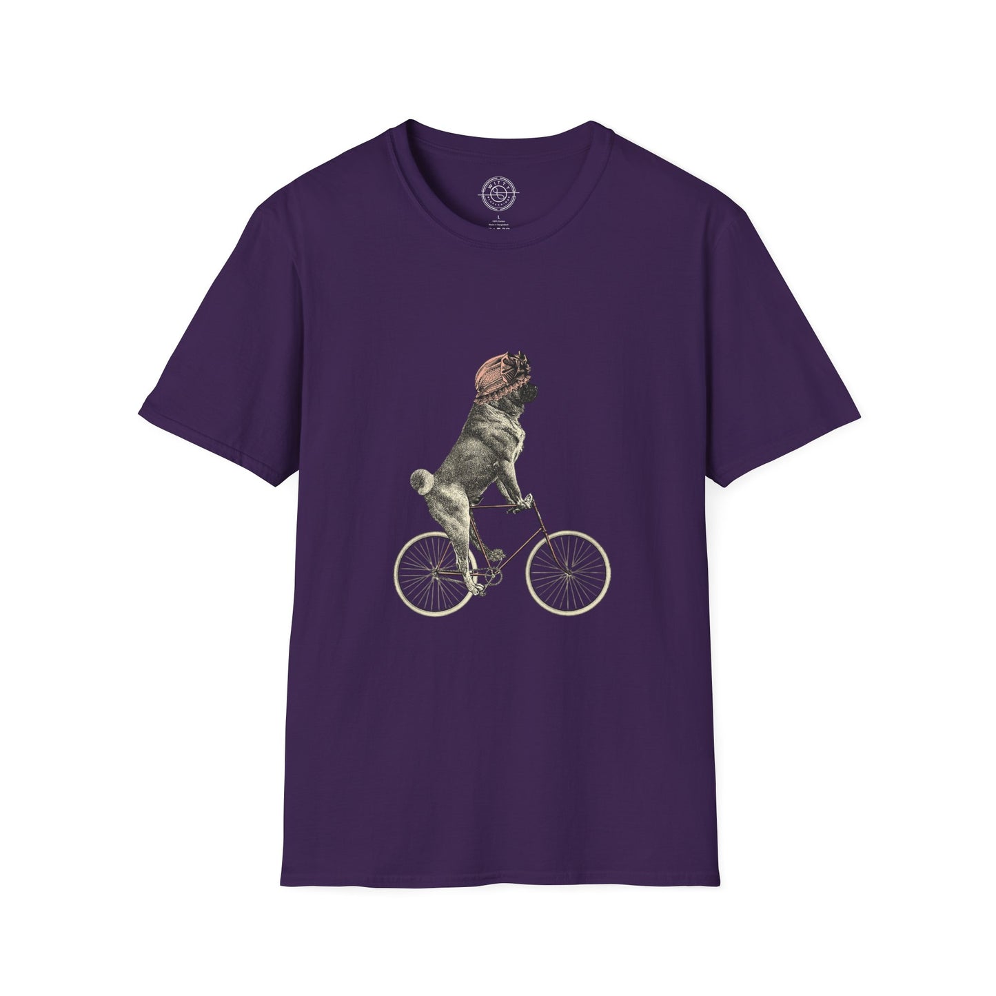 Dog on a Bicycle - T-Shirt