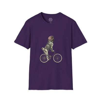 Dog on a Bicycle - T-Shirt