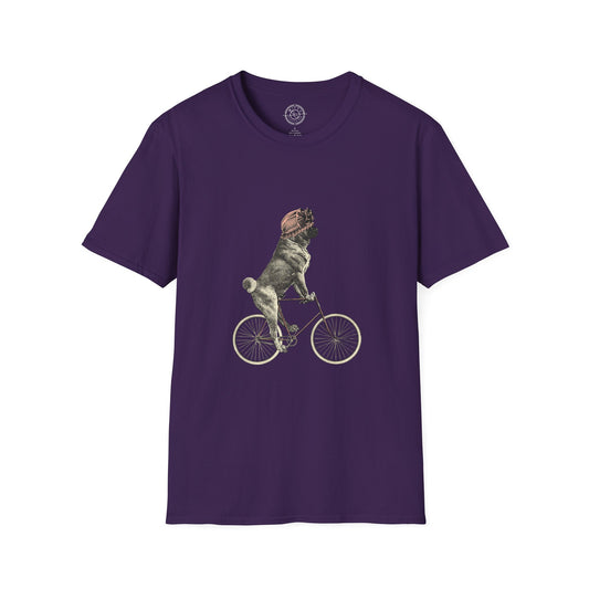 Dog on a Bicycle - T-Shirt
