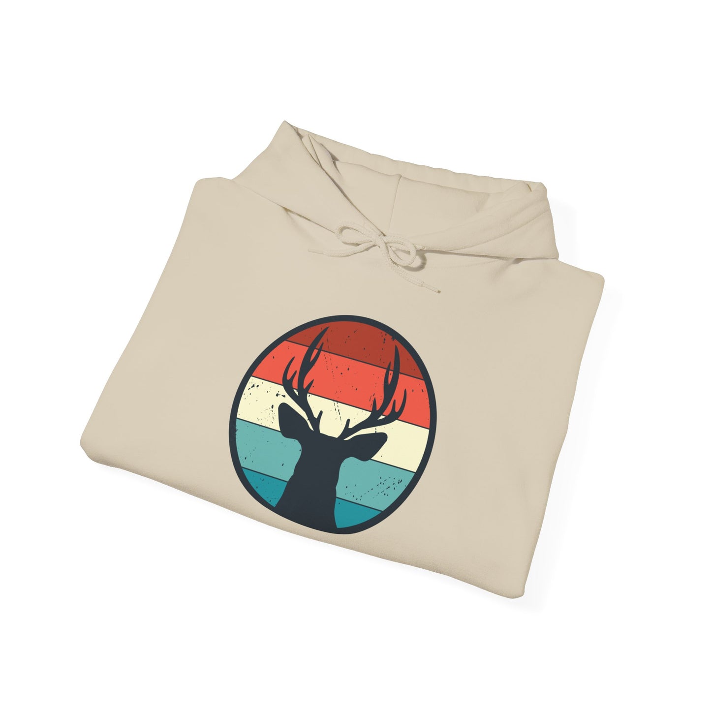 Retro Deer - Hoodie