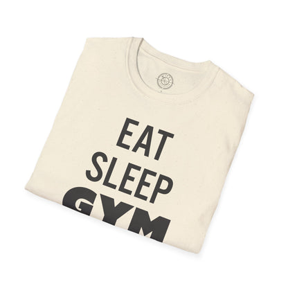 Eat Sleep GYM Repeat - T-Shirt