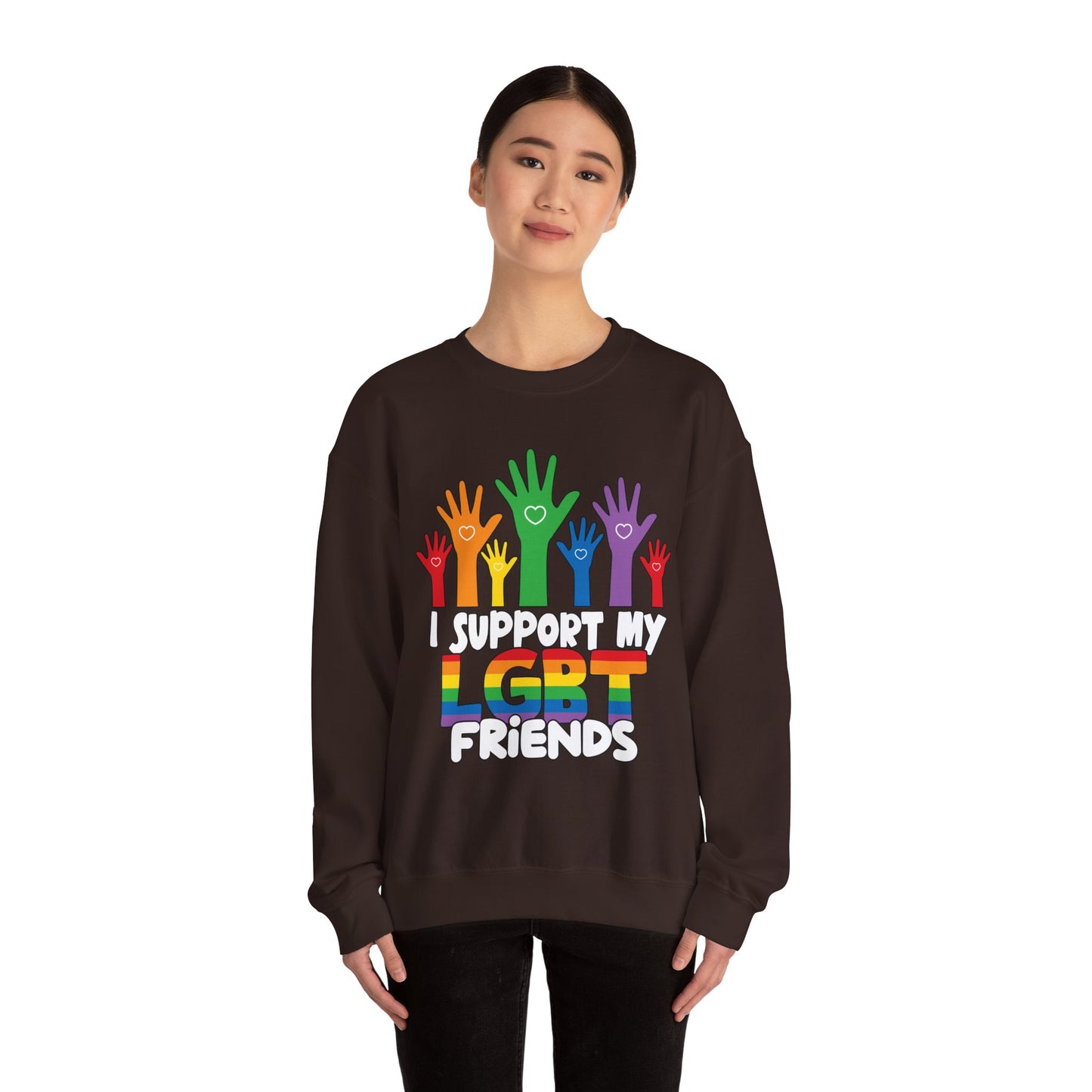 I support LGBT Friends - Sweatshirt