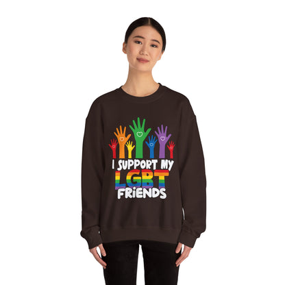 I support LGBT Friends - Sweatshirt