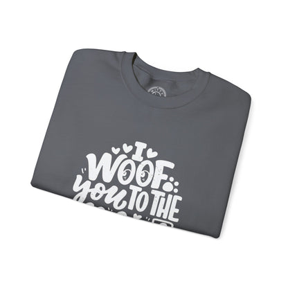 I Woof you to the moon and back - Sweatshirt