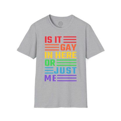 Is it Gay in here or just me - T-Shirt