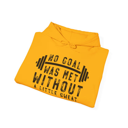 No Goal Was Met Without a Little - Hoodie