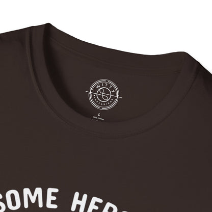Some heroes walk on 4 legs - T-Shirt