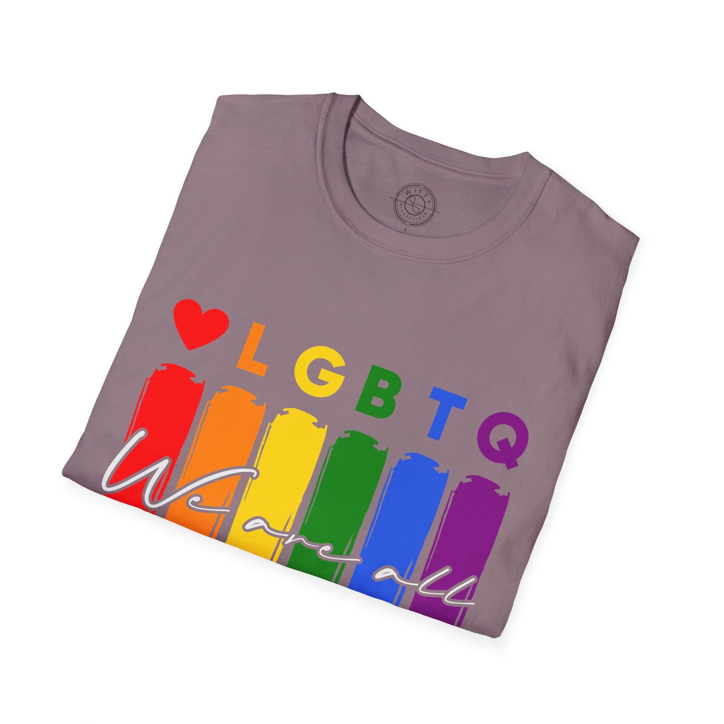 LGBTQ -Celebrate Human Equality - T-Shirt