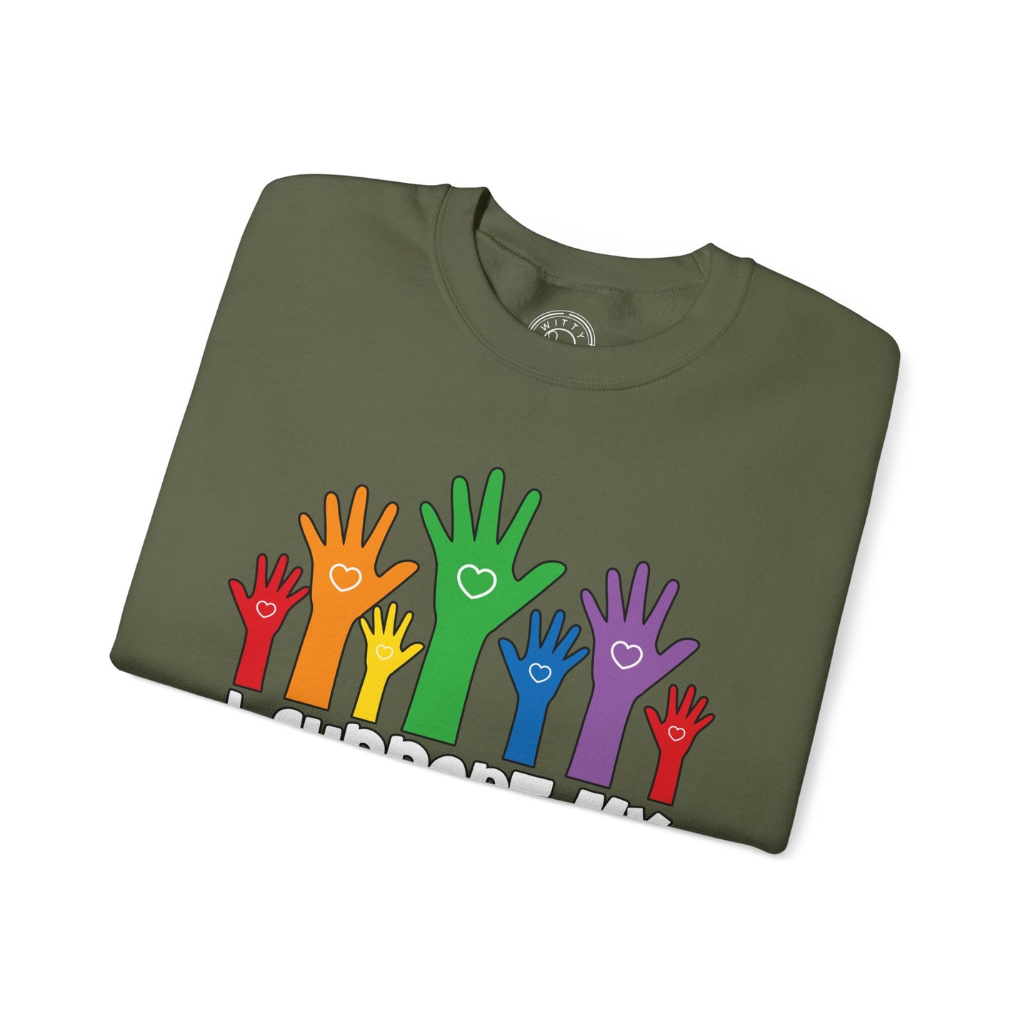 I support LGBT Friends - Sweatshirt