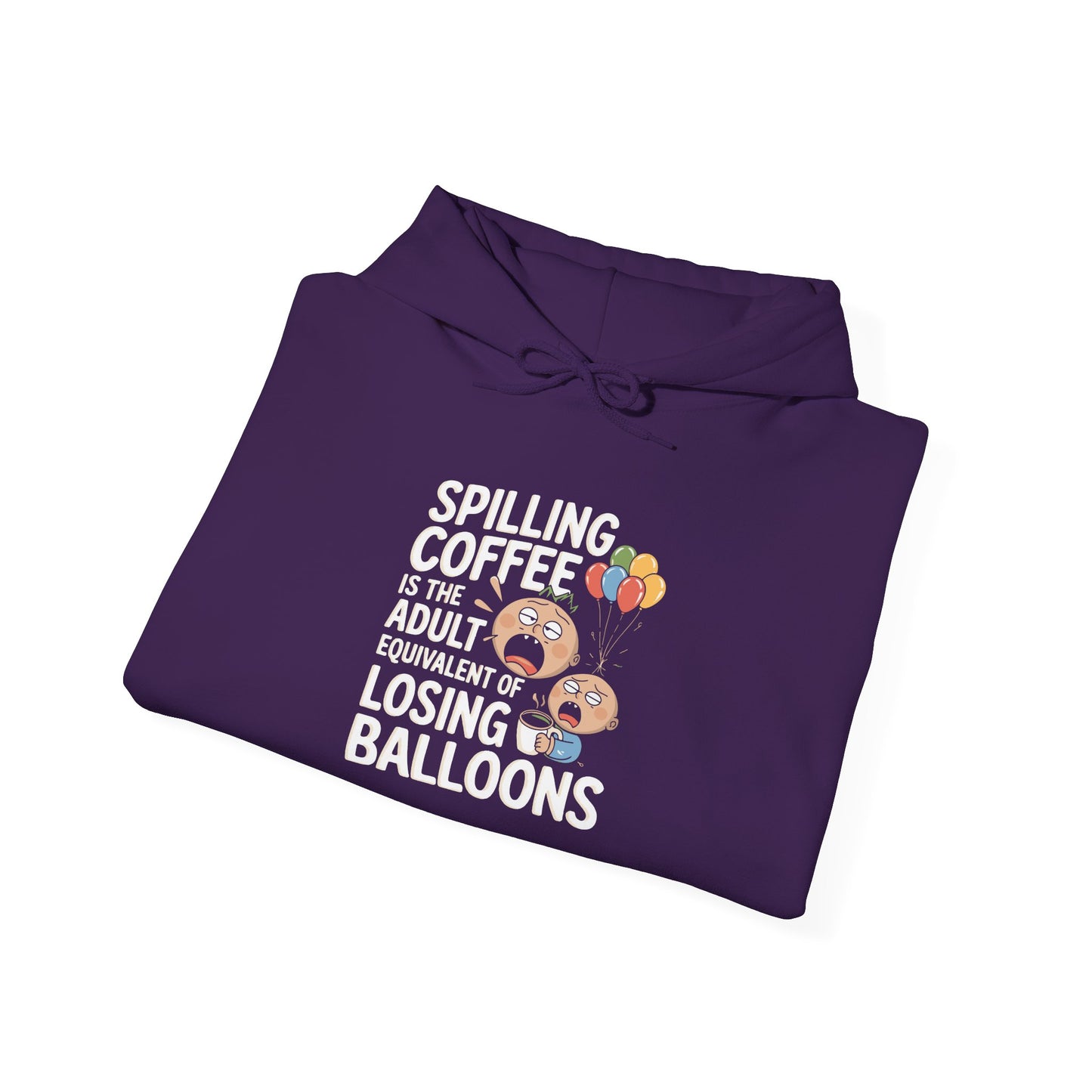 Spilling Coffee -  Hoodie