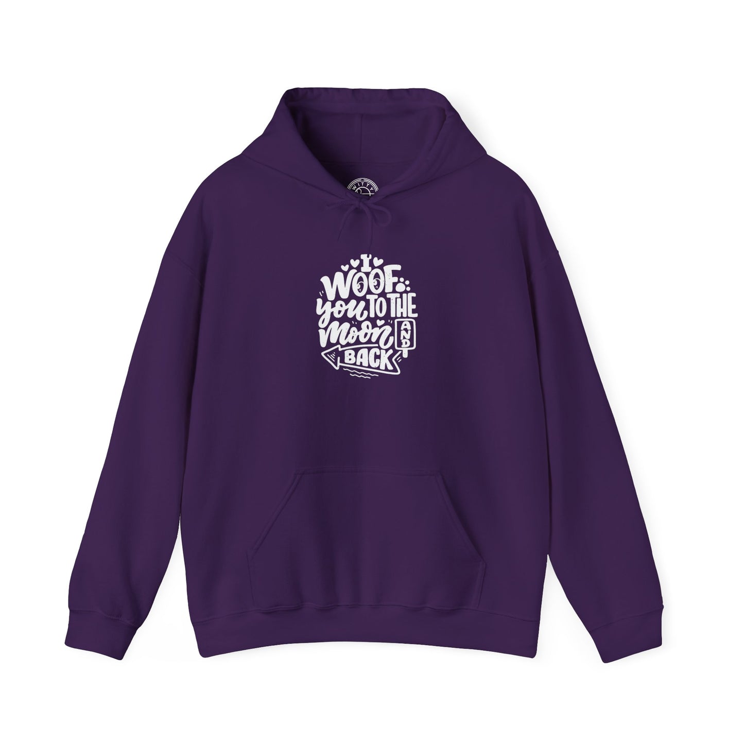 I Woof you to the moon and back -  Hoodie
