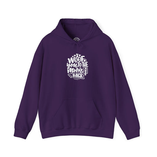 I Woof you to the moon and back -  Hoodie