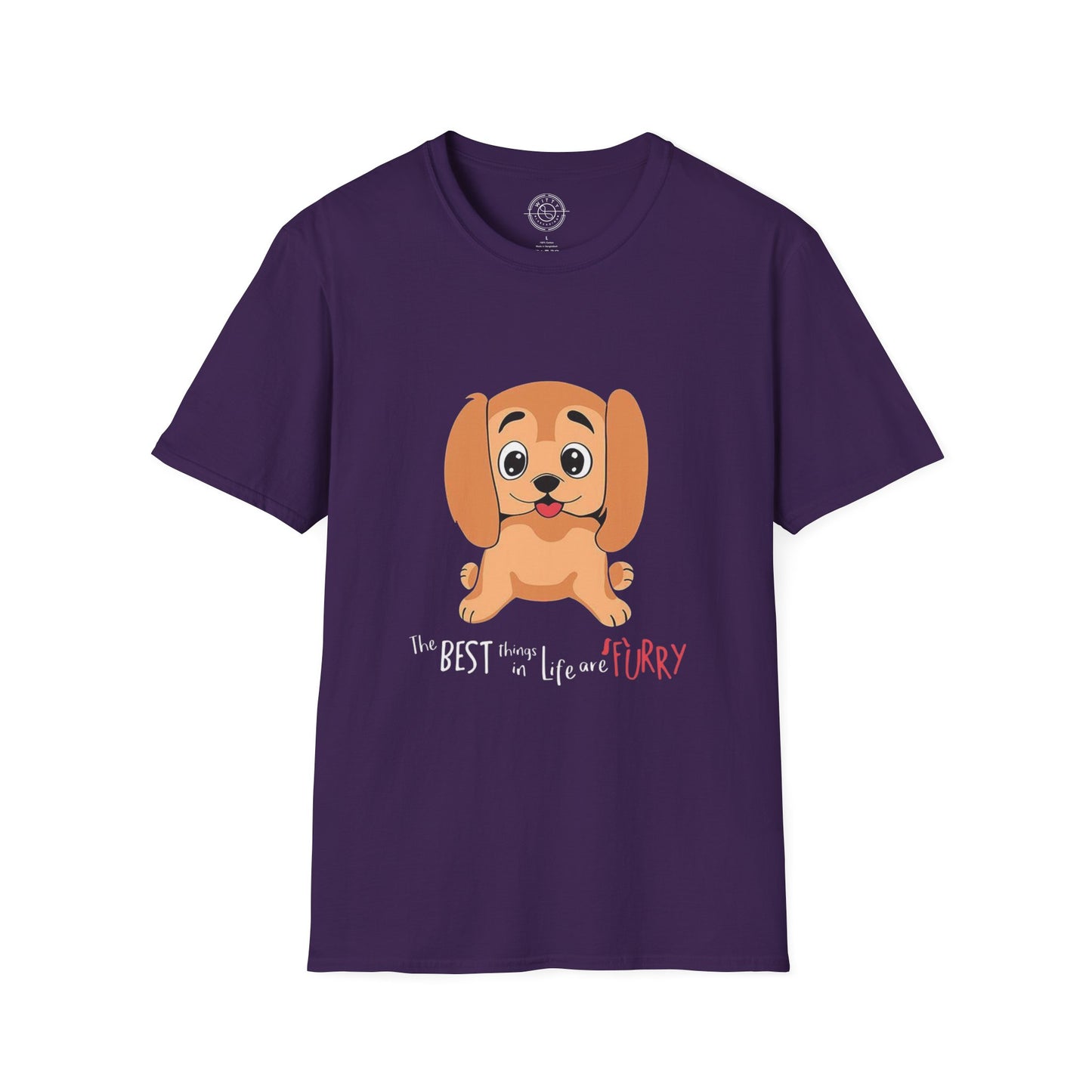 The best things in life are FURRY - T-Shirt