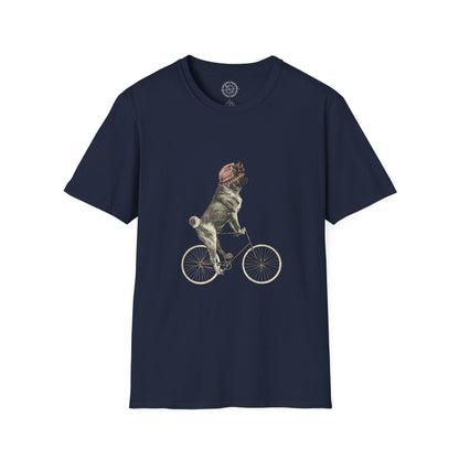Dog on a Bicycle - T-Shirt