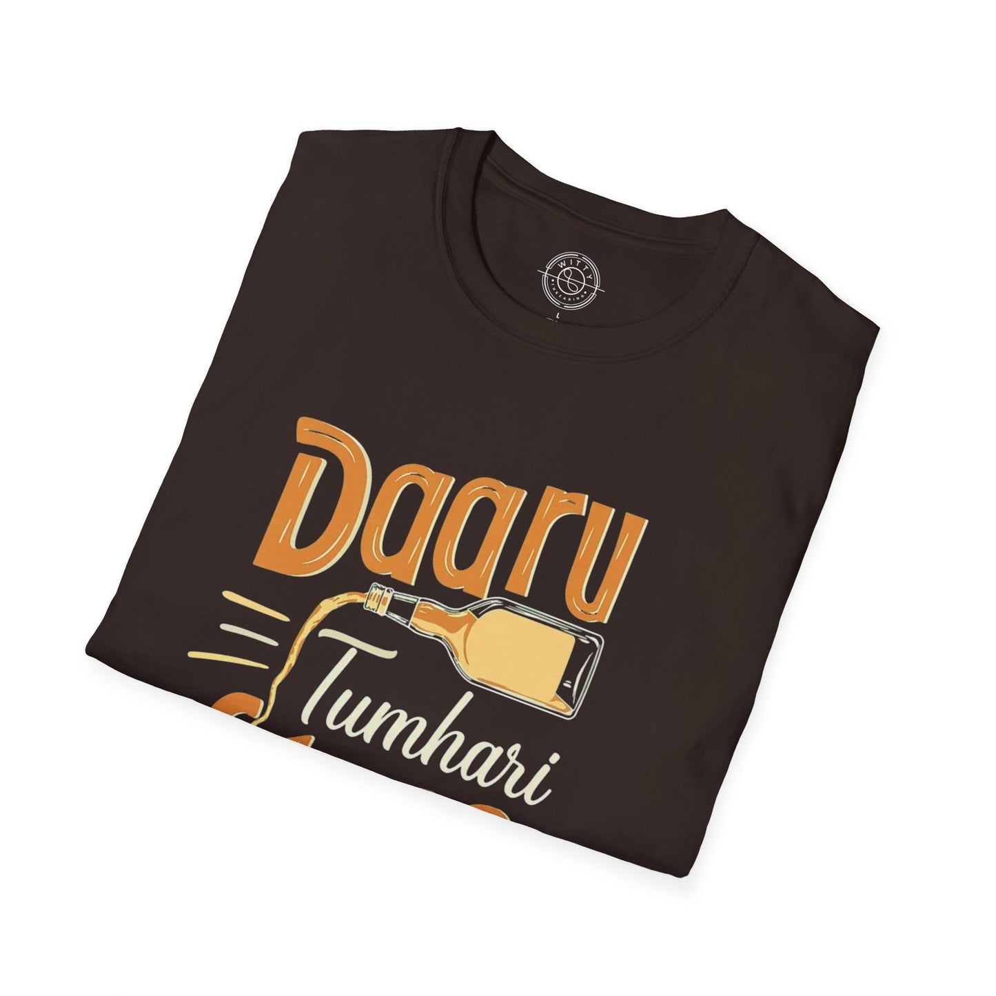 Daru Tumhari Glass Humara - T-Shirt