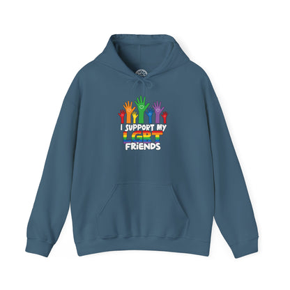 I support LGBT Friends - Hoodie