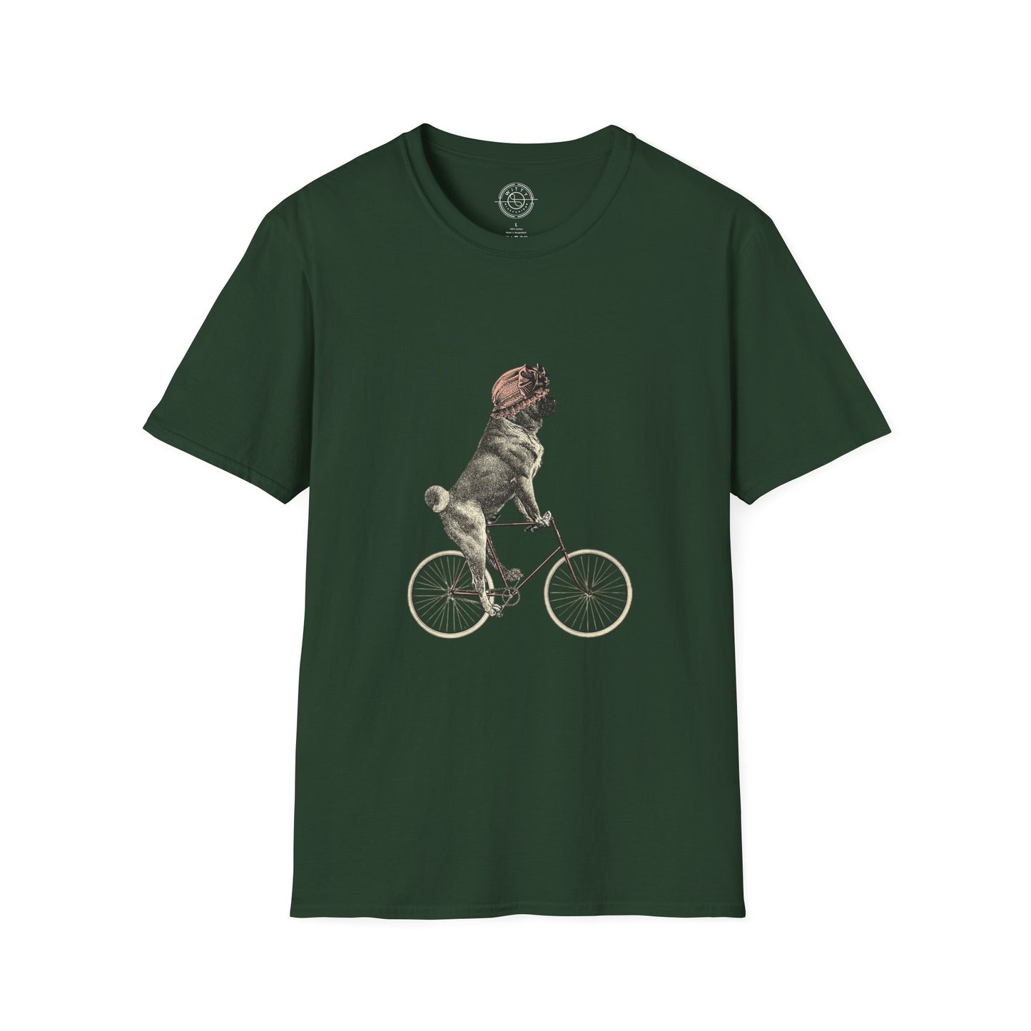 Dog on a Bicycle - T-Shirt