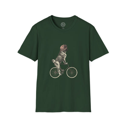 Dog on a Bicycle - T-Shirt
