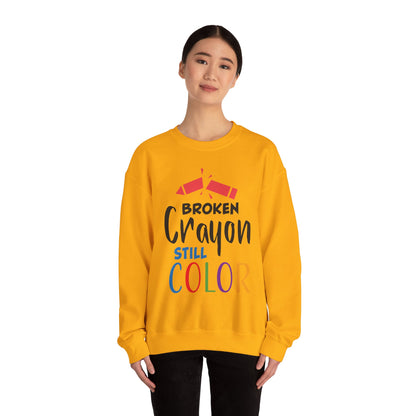 Broken Crayon Still Color - Sweatshirt