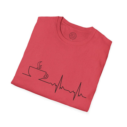 Coffee in a Heartbeat - T-Shirt