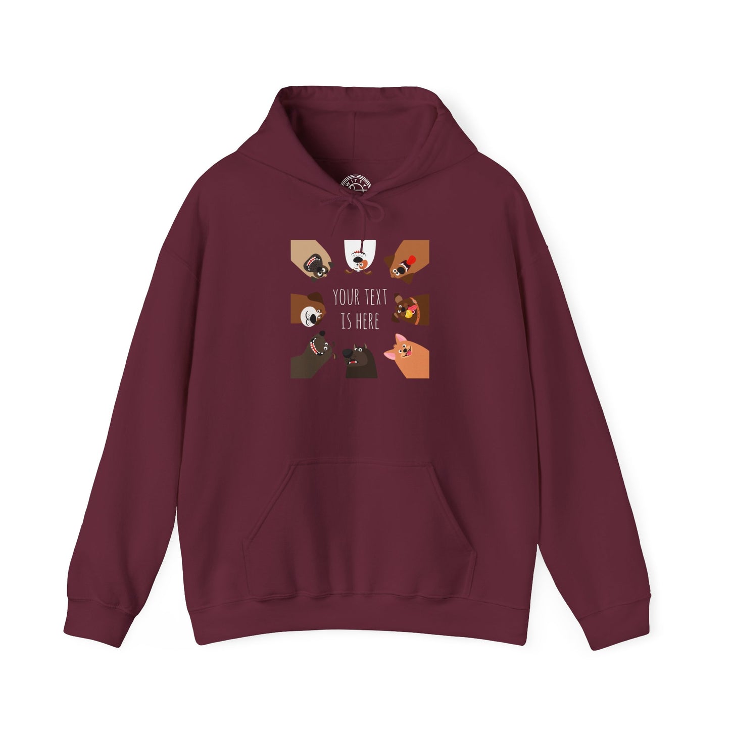 Your text is here -  Hoodie