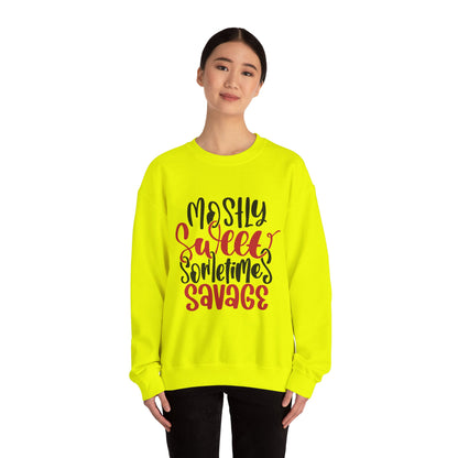 Mostly Sweet Sometimes Savage - Sweatshirt