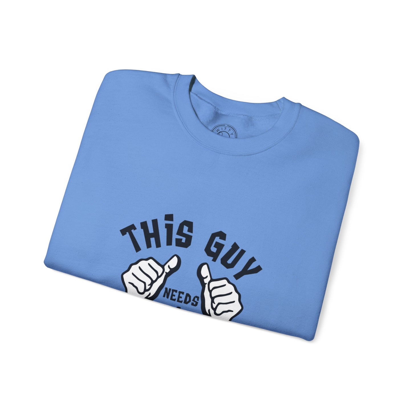 This guy needs a BEER - Sweatshirt