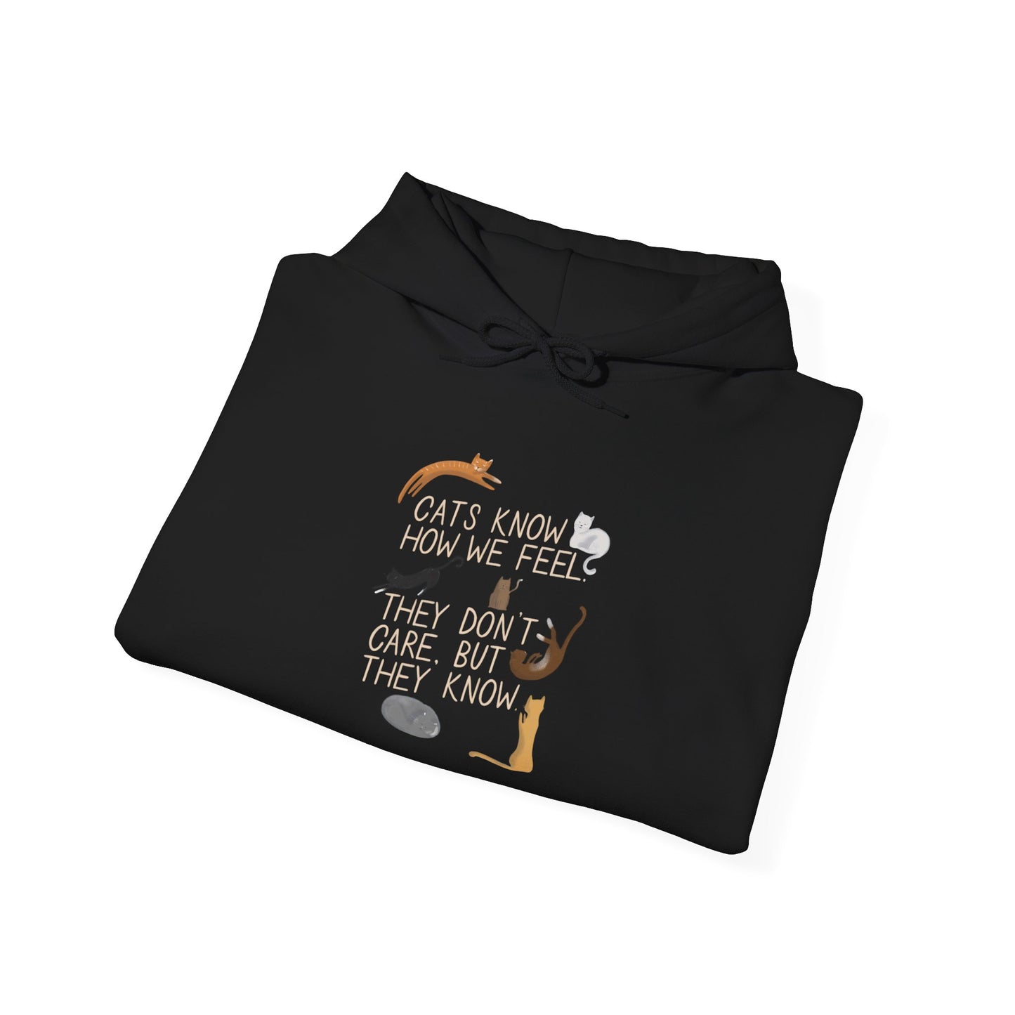 Cats Know How We Feel -  Hoodie
