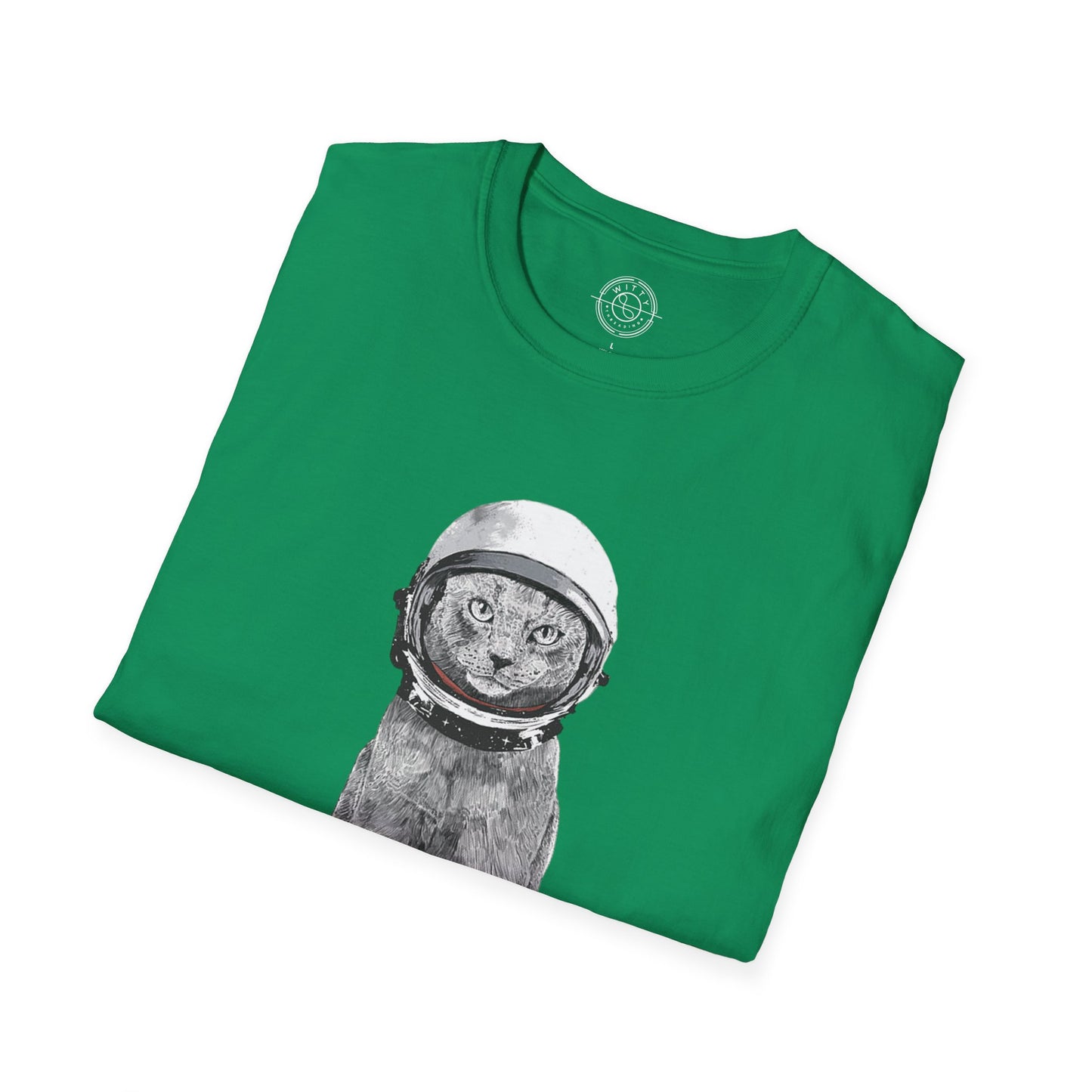 Cat with a Helmet - T-Shirt